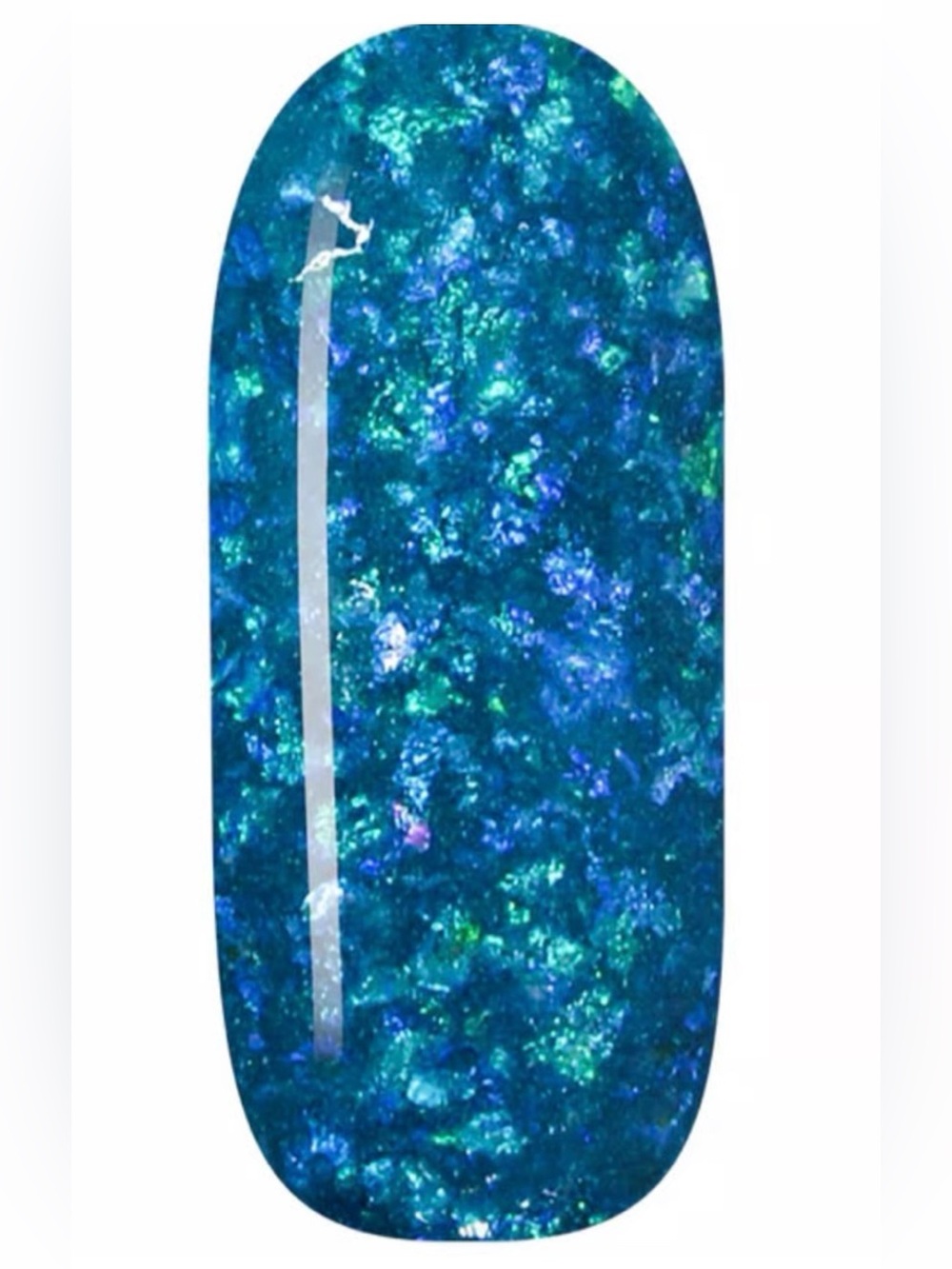 Sparkle & Co. London Blue Dreams Iridescent Teal Dip Powder